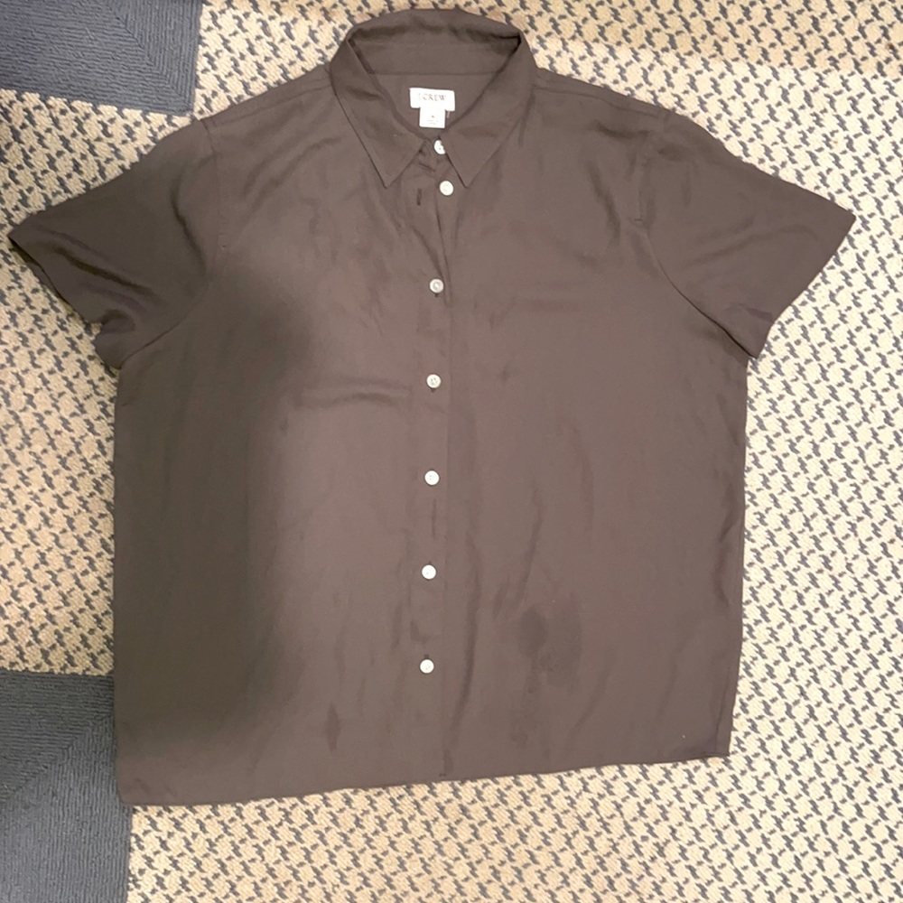 JCrew Short Sleeved Dress Shirt - New Without Tags